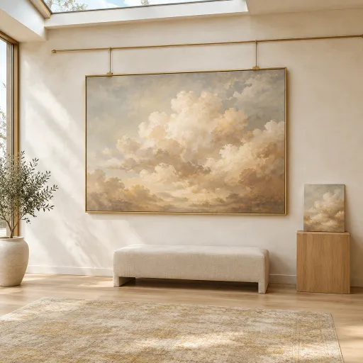 Cloud artwork as a luxury statement for impressionist skies