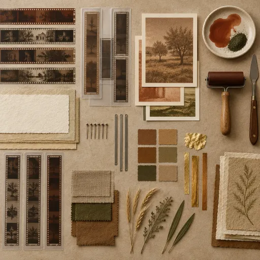 How offset negative film printing 90620 elevates mixed media luxury art