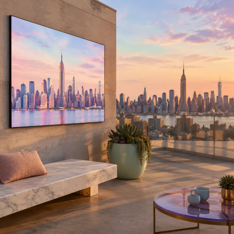 How a New York New York poster becomes a luxury digital skyline statement