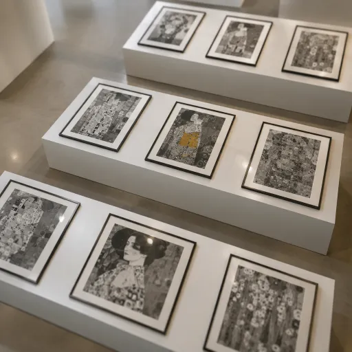 Gustav Klimt posters as refined wall art for the luxury collector