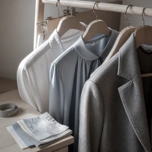 Curating refined outfits for photoshoots that feel like wearable art